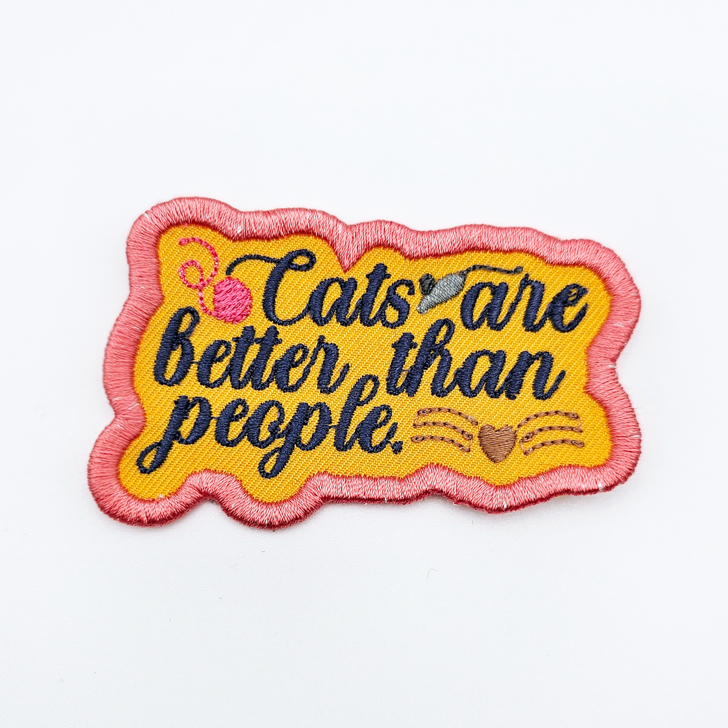 Cats are better than People Patch