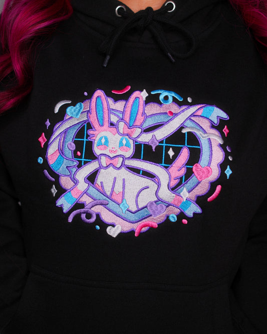PRE-ORDER: Poke Sylve Pink Heart Hoodie