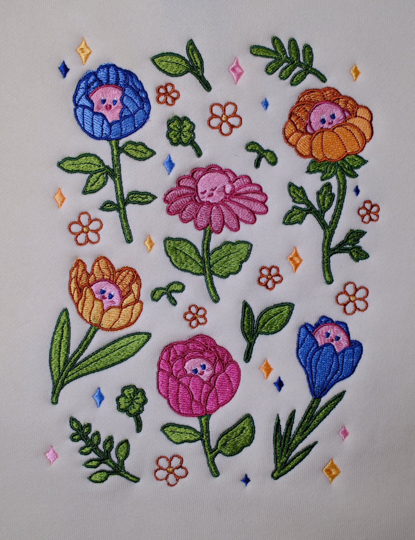 Poyo Spring Florals Crewneck