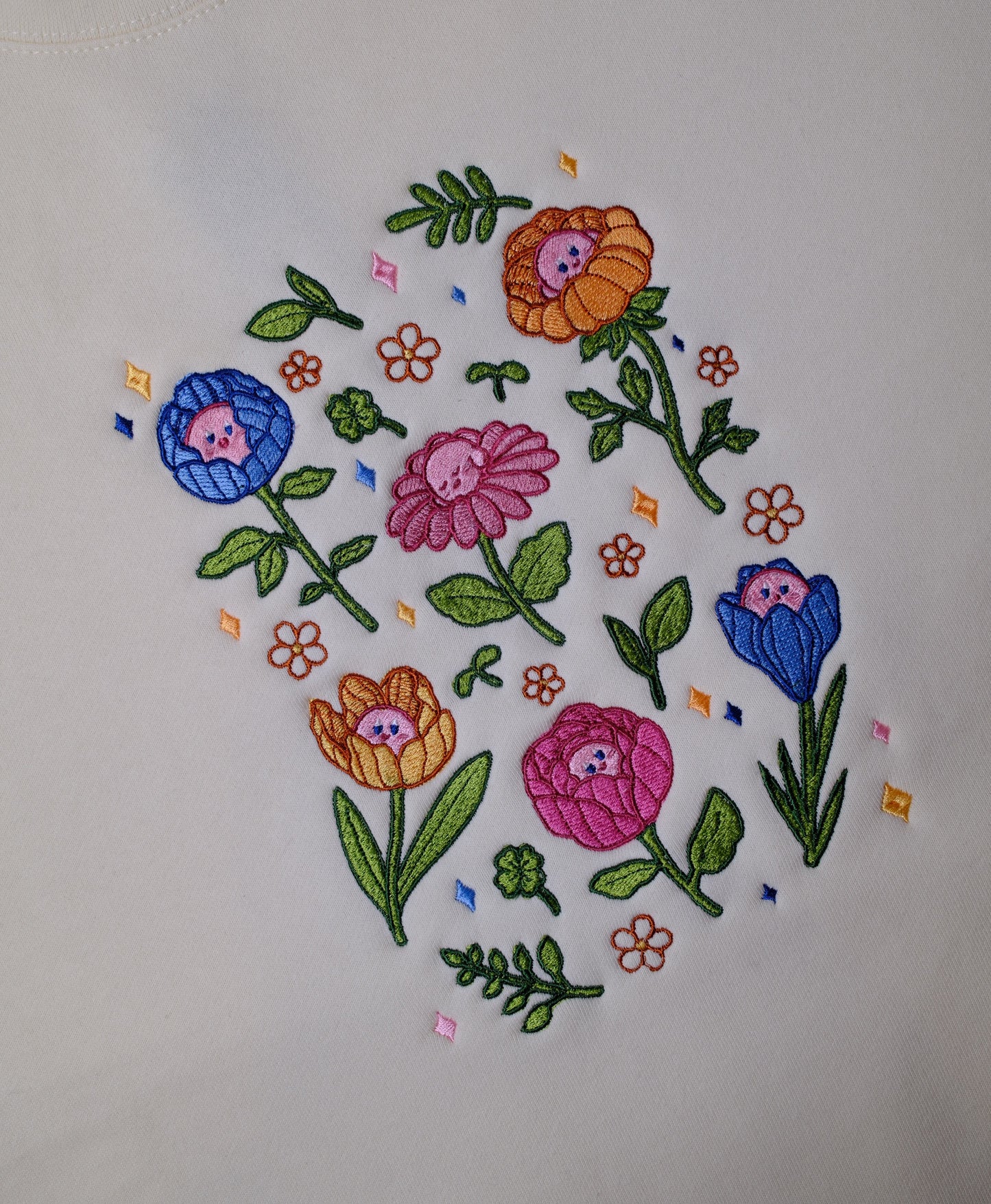 Poyo Spring Florals Crewneck