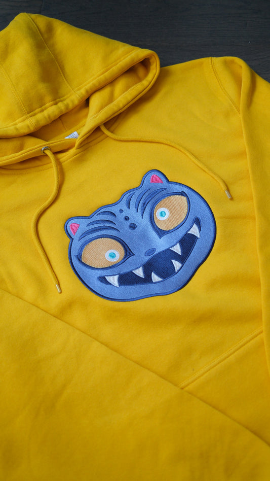 Kpop Demon Derpy Tiger Embroidered Hoodie