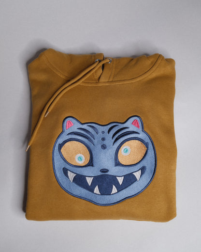 *Discontinued* Kpop Demon Derpy Tiger Embroidered Hoodie