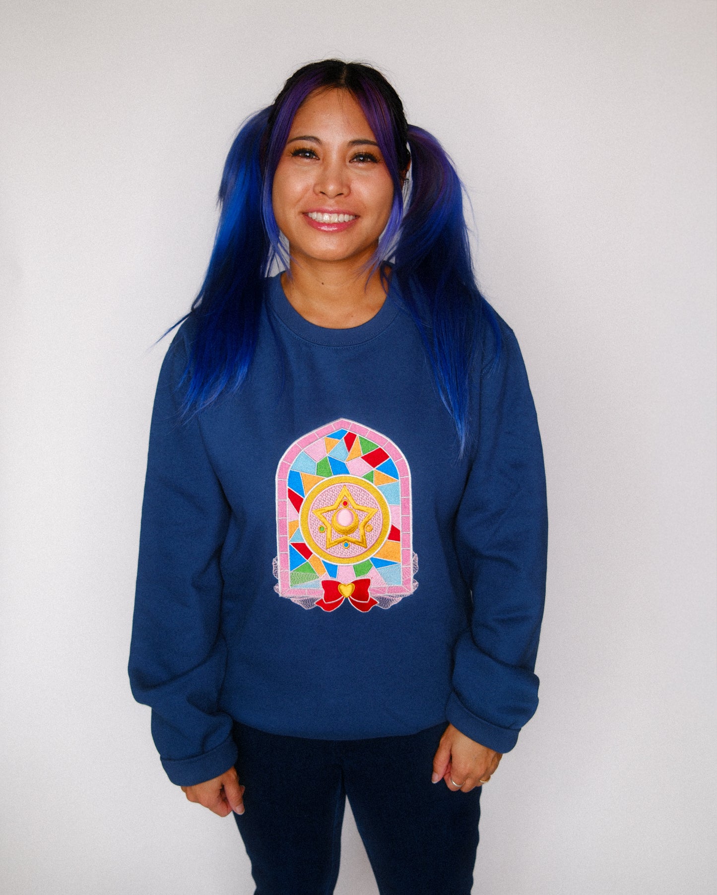 Magical Girls Stained Glass Sweatshirt