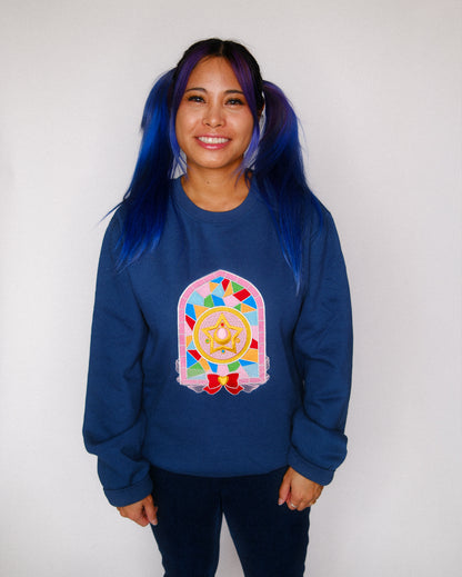 Magical Girls Stained Glass Sweatshirt