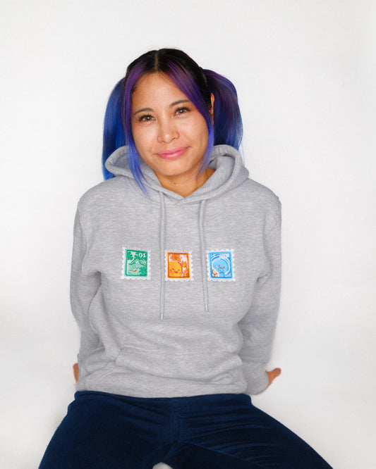 PokeStamps: Starters Hoodie Gen 1