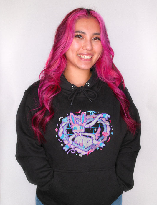 PRE-ORDER: Poke Sylve Pink Heart Hoodie