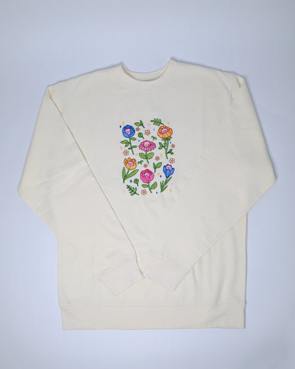 Poyo Spring Florals Crewneck
