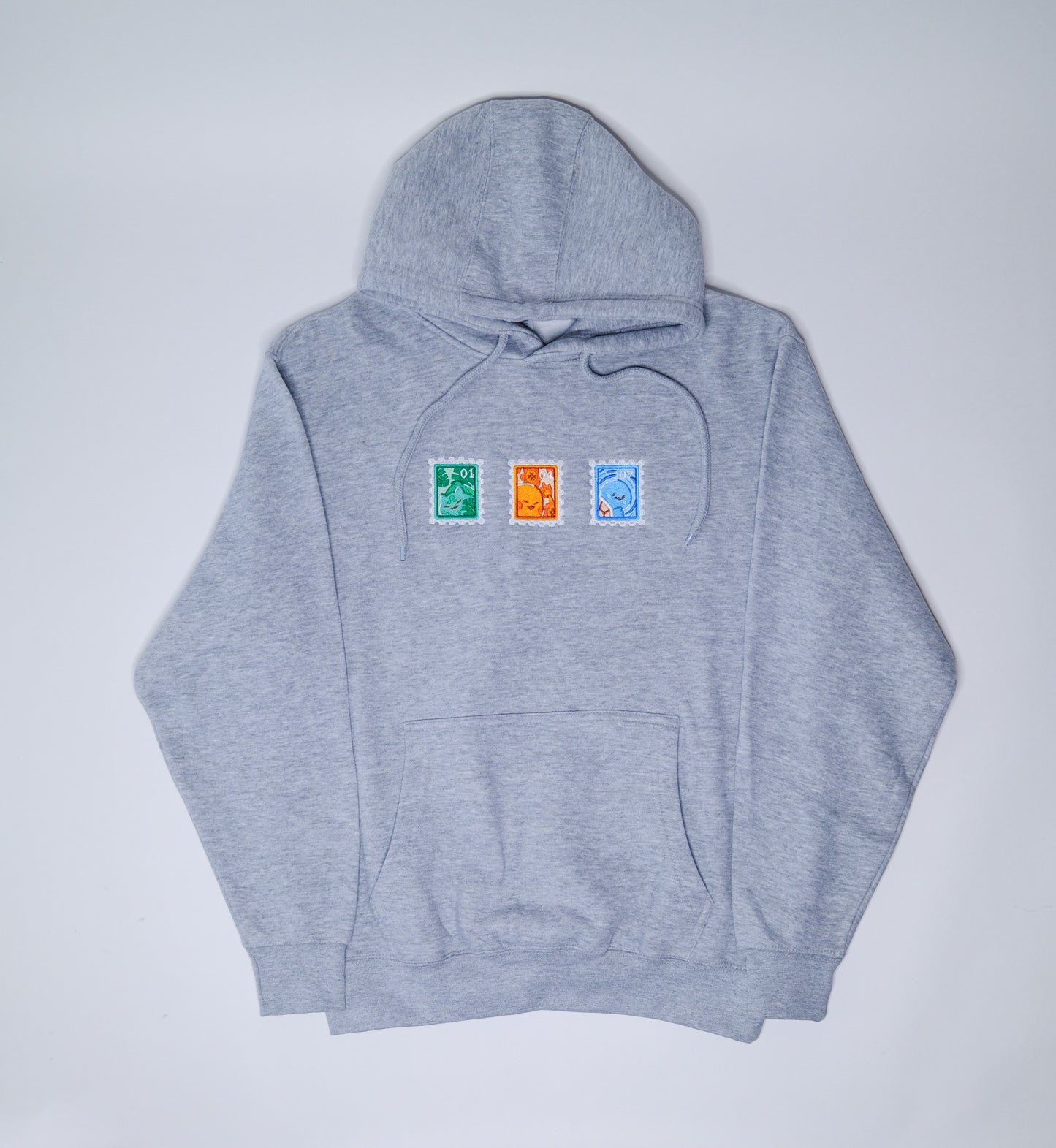 PokeStamps: Starters Hoodie Gen 1