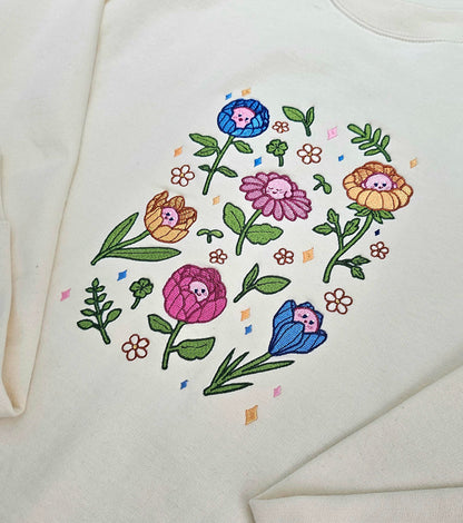 PRE-ORDER: Poyo Spring Florals Crewneck